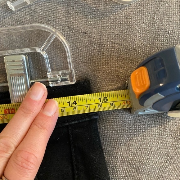 Free People We the Free Women’s Slit Jeans Black High Waisted Size 29 - Picture 4 of 9